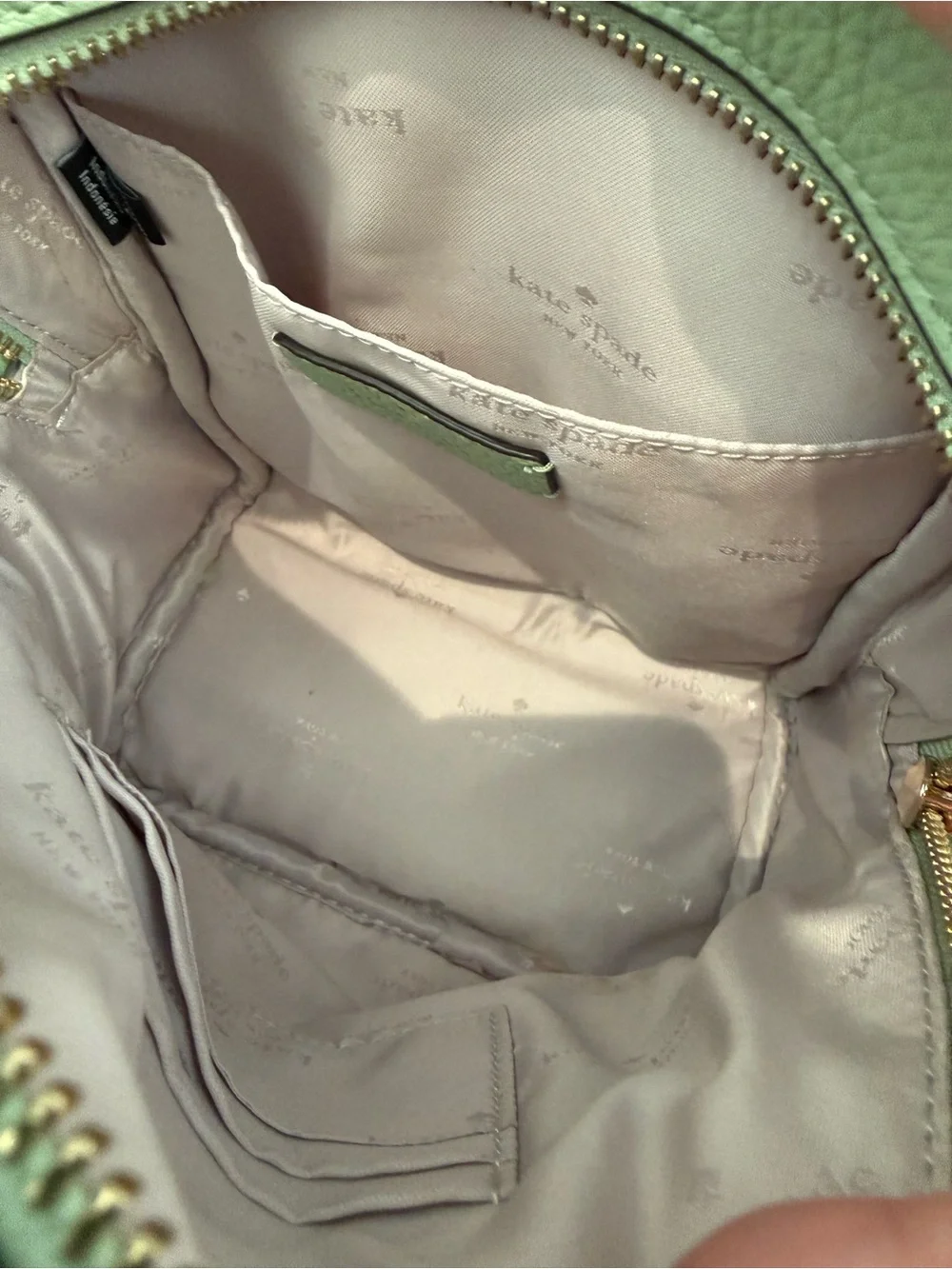 Kate Spade Leila Mini Domed Backpack Seafoam Green